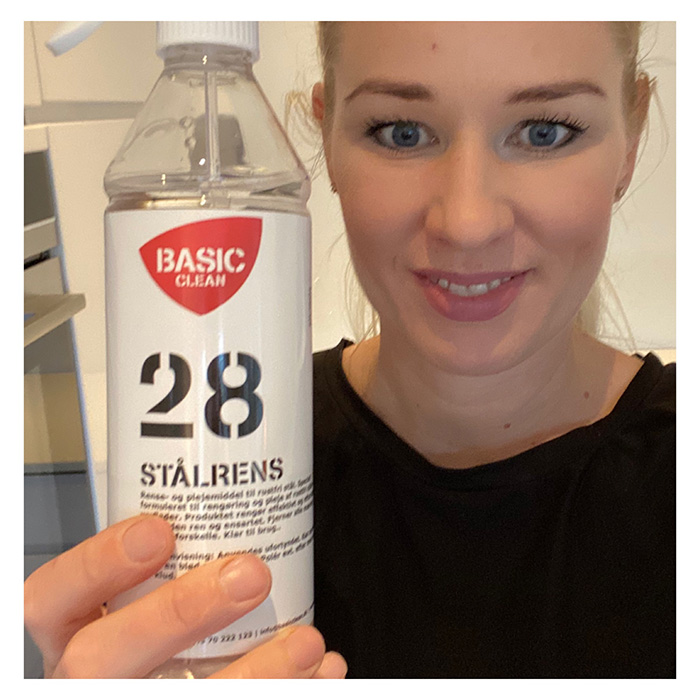 Stålrengöringsmedel - Fra BasicClean.dk