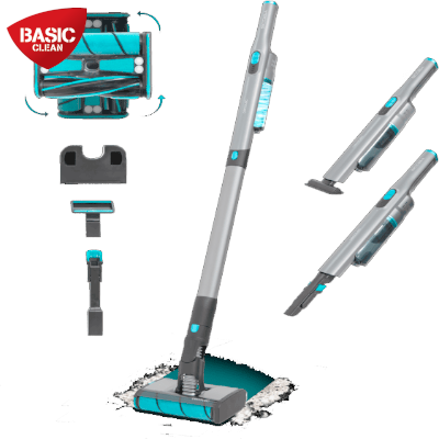 KRAFTFULL SLADLÖS DAMMSUGARE  - Fra BasicClean.dk