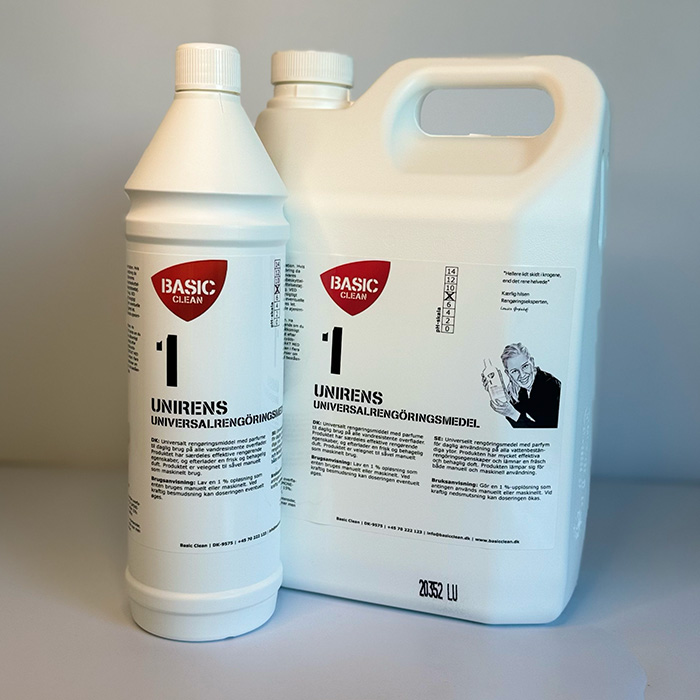 UNIVERSALRENGÖRINGSMEDEL - Fra BasicClean.dk